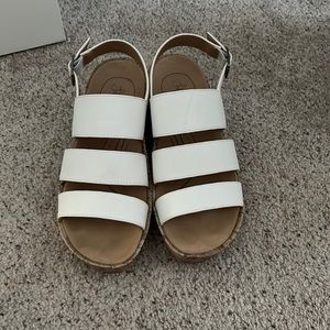 Life Stride sandals with wedge
